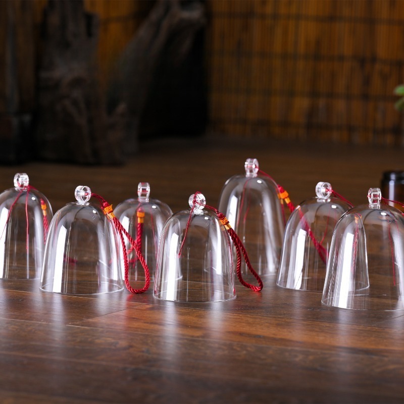 Healing Crystal Set - クリスタルシンギングベルセット サウンドヒーリング 透明クォーツベル 7チャクラ ナチュラルシンギングボウル 瞑想用楽器