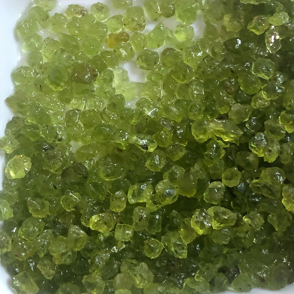 Healing Crystal Set - 20 グラム/パック天然ペリドットオリビン水晶原石チップ砂利宝石家の装飾水族館風水ヒーリングレイキ