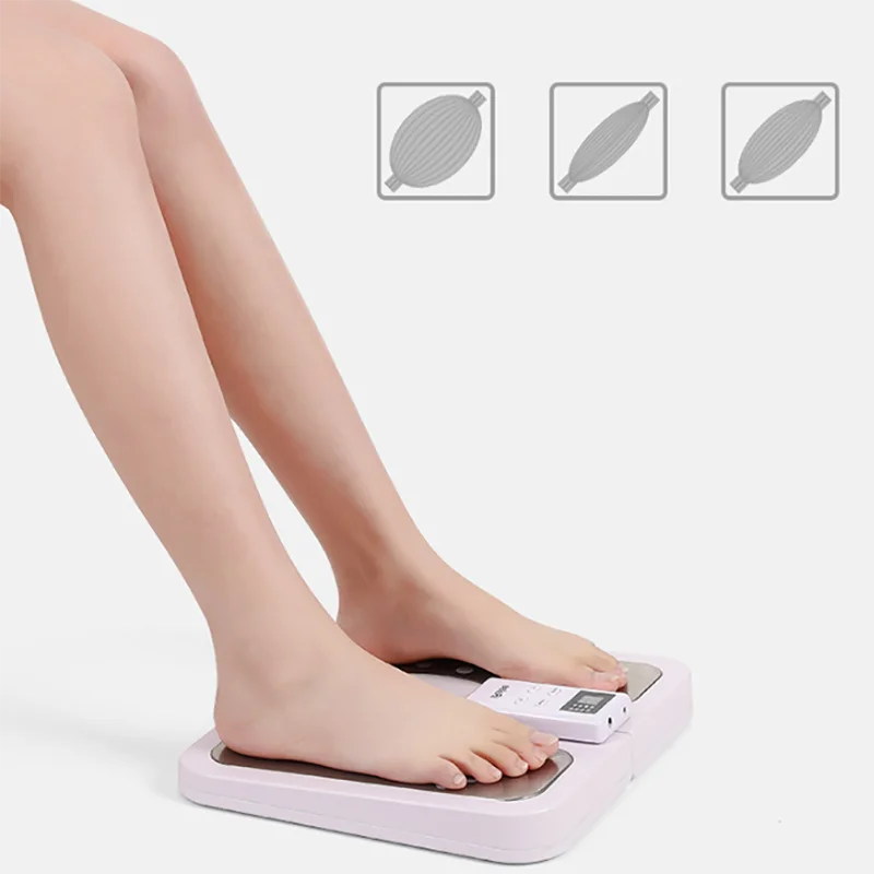 Ems Foot Massager - EMSフットヒートマッサージャー 家庭用 折りたたみ式 パルスフットマッサージャー 血行促進 足