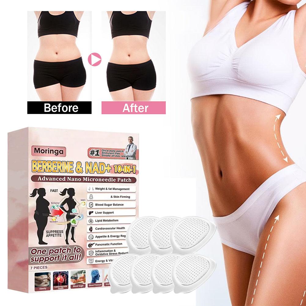 Xbody Health & Wellness - 10-in-1 ベルベリン x NAD+ ナノマイクロニードルパッチ 0.2mm