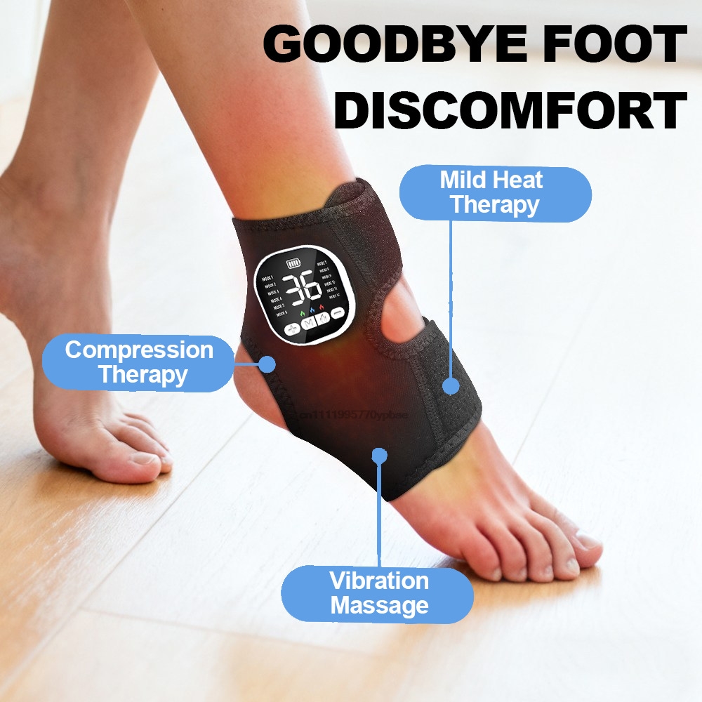 電動足首マッサージ器 EMSフット＆足首マッサージ器 36種 - Ems Foot Massager のレビューと価格