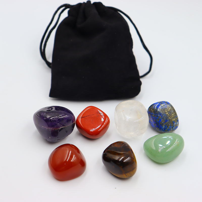 家の装飾のための磨かれたエネルギーストーン,天然クリスタル, - Healing Crystal Set のレビューと価格