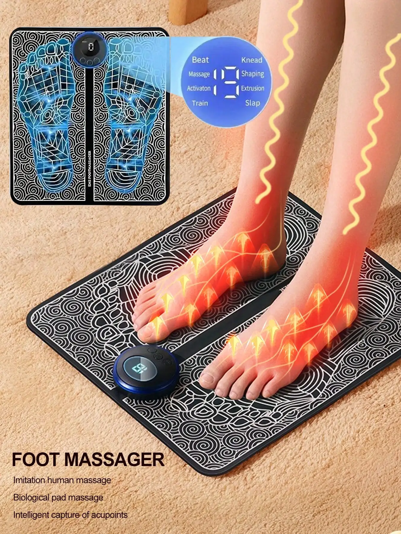2026年型EMSマッサージキット、フットマッサージパッド、 - Ems Foot Massager のレビューと価格