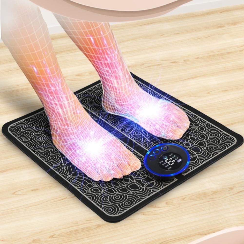 電気 EMS フットマッサージャーパッド USB 充電式 - - Ems Foot Massager のレビューと価格
