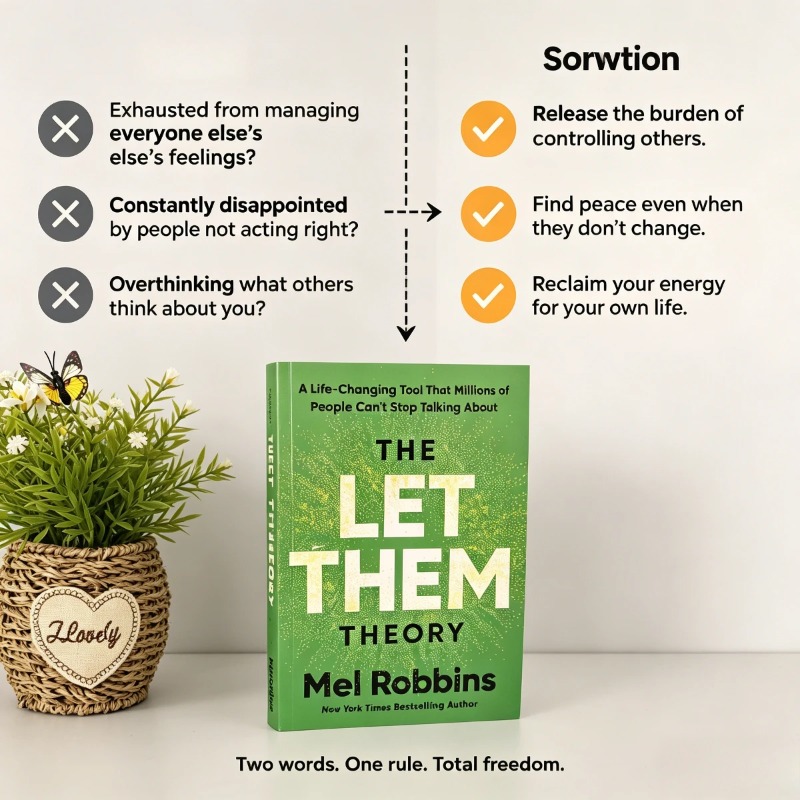 「Let Them Theory」（メル・ロビンズ著） 個人 - Health & Wellness Lafayette Reviews のレビューと価格
