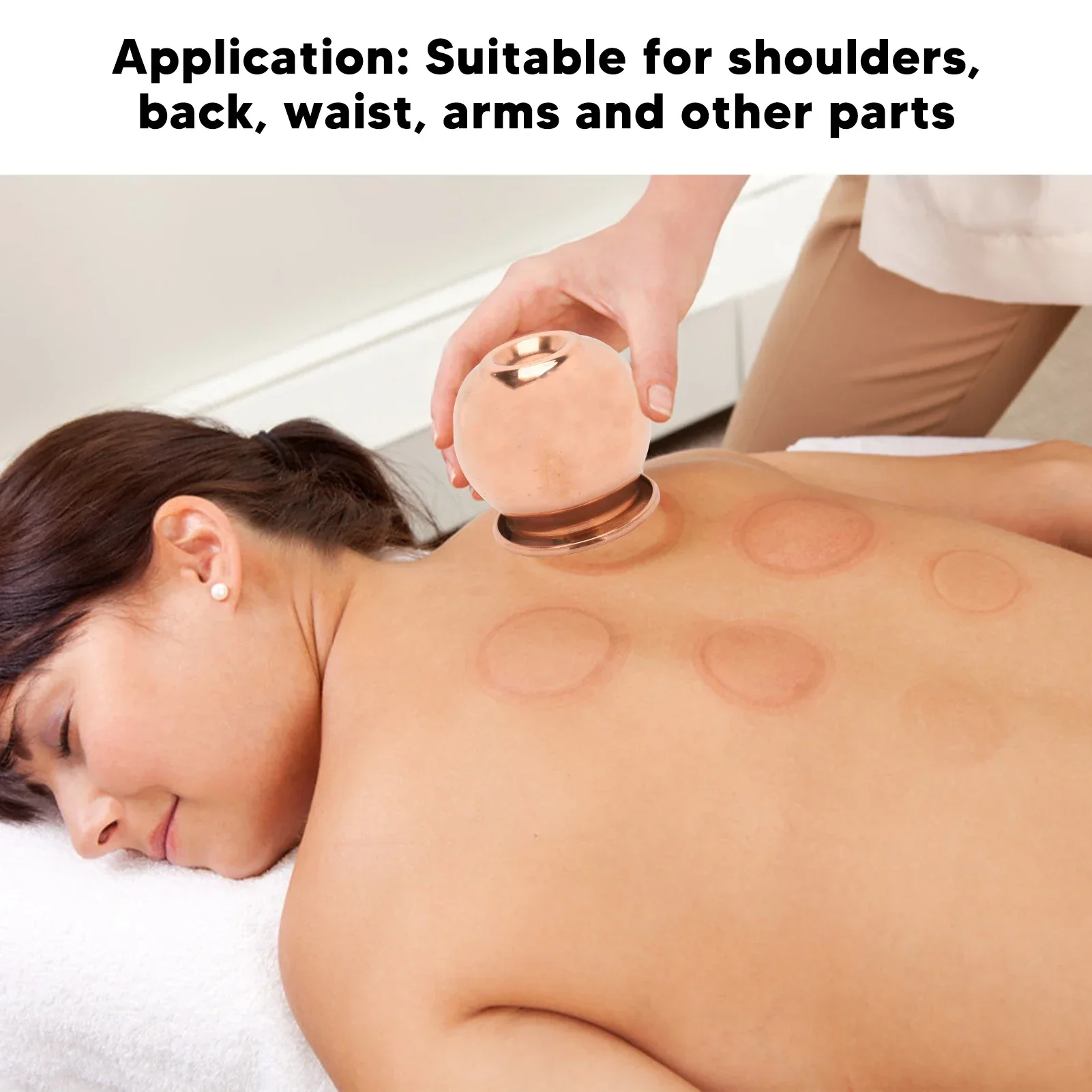 広口カッピング銅吸引マッサージカッピングカップ瓶治療ボディカ - Xbody Health & Wellness のレビューと価格