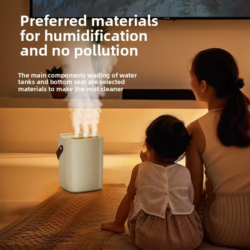 USB 3 ノズル加湿器 1.8L 大容量空気加湿器アロマデ - Aromatherapy Diffuser のレビューと価格