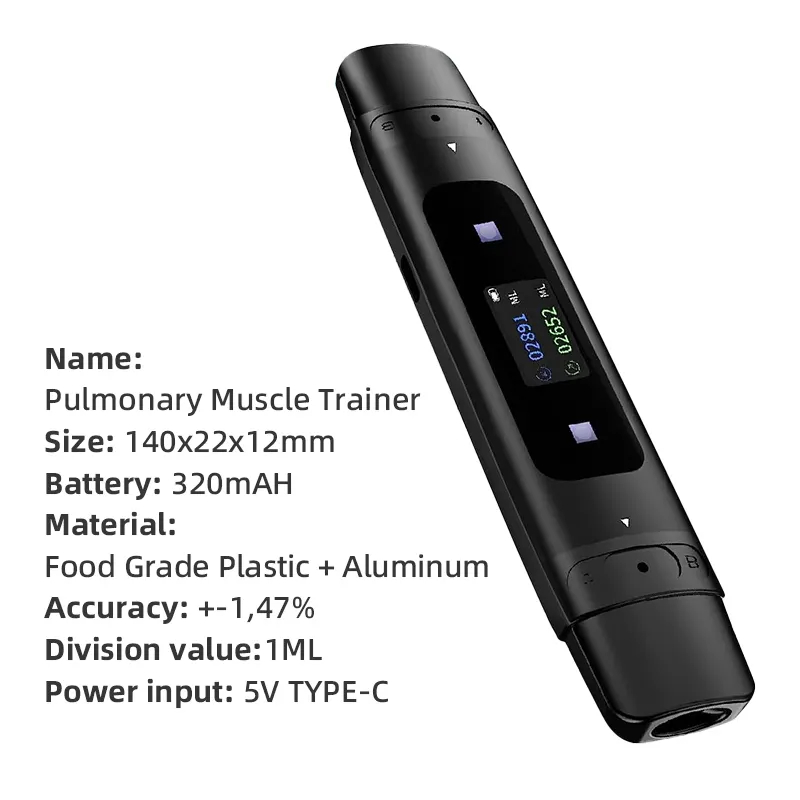 高品質スマートアプリ制御呼吸トレーナー、デジタルパーソナルポ - Health & Wellness Lafayette Reviews のレビューと価格